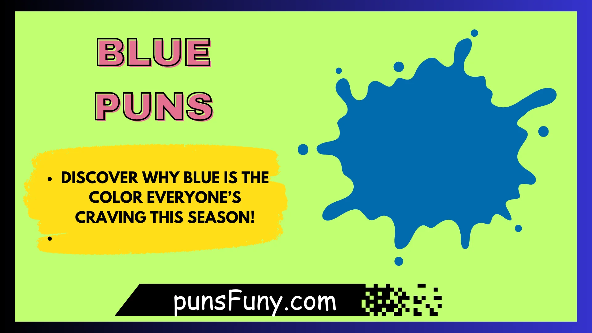 Blue Puns