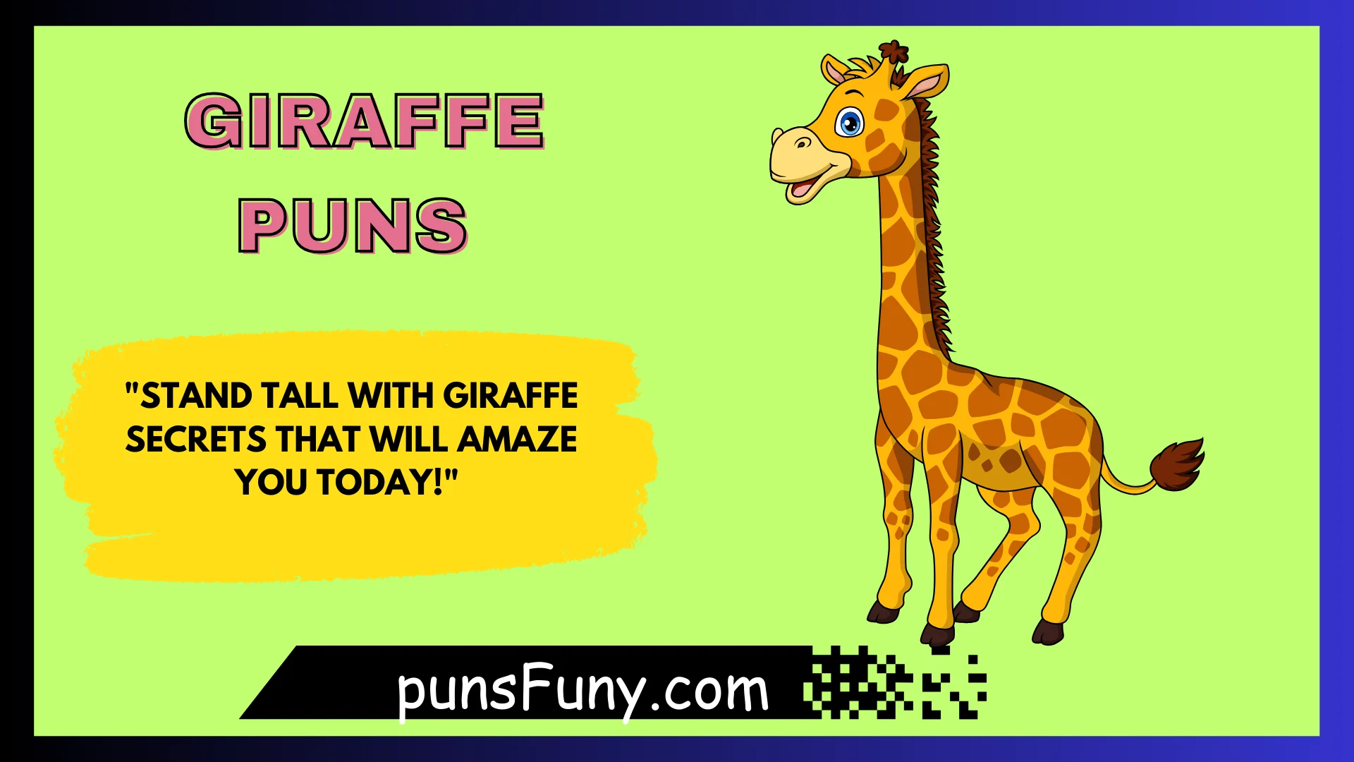 Giraffe Puns