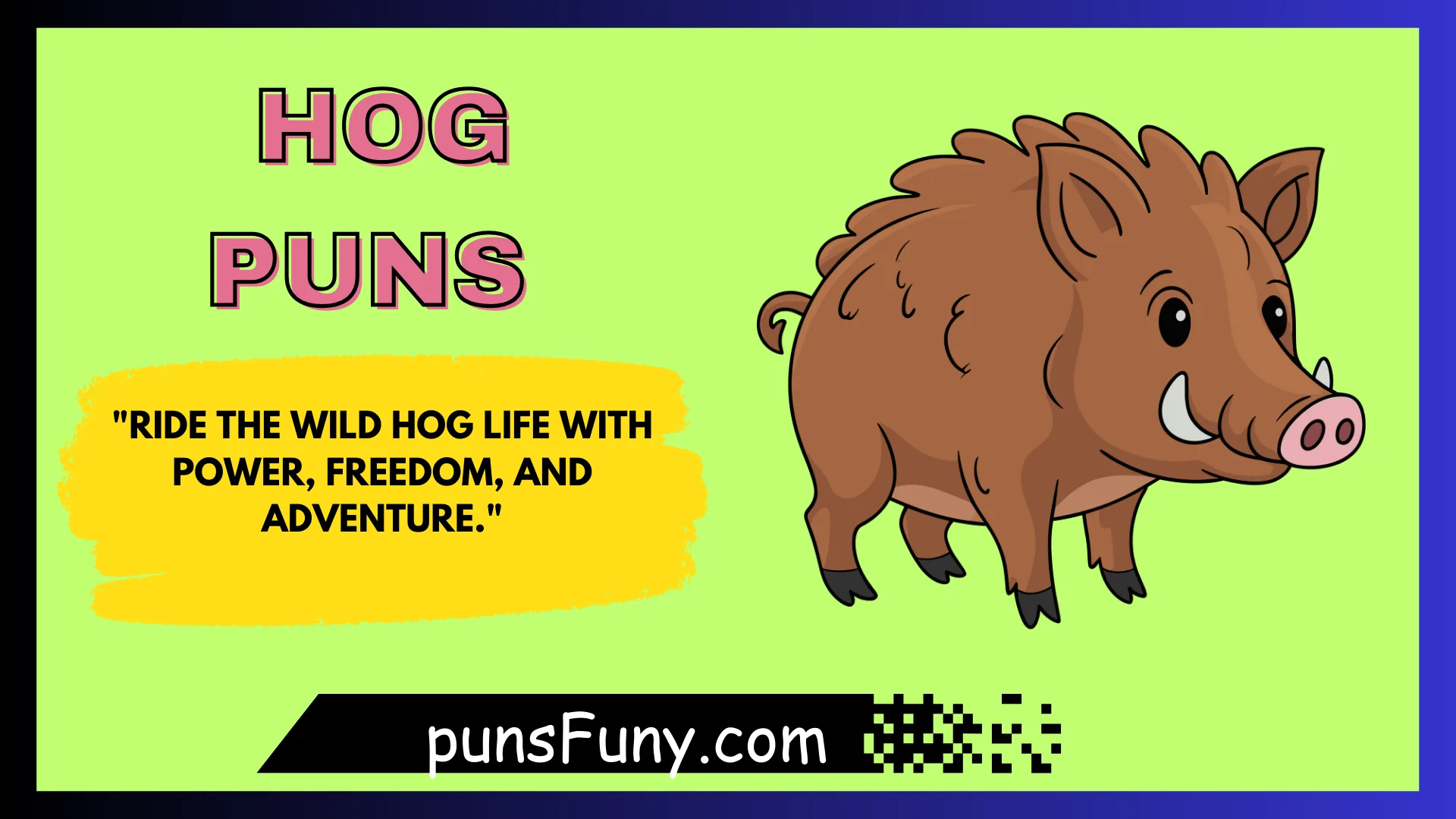 Hog Puns