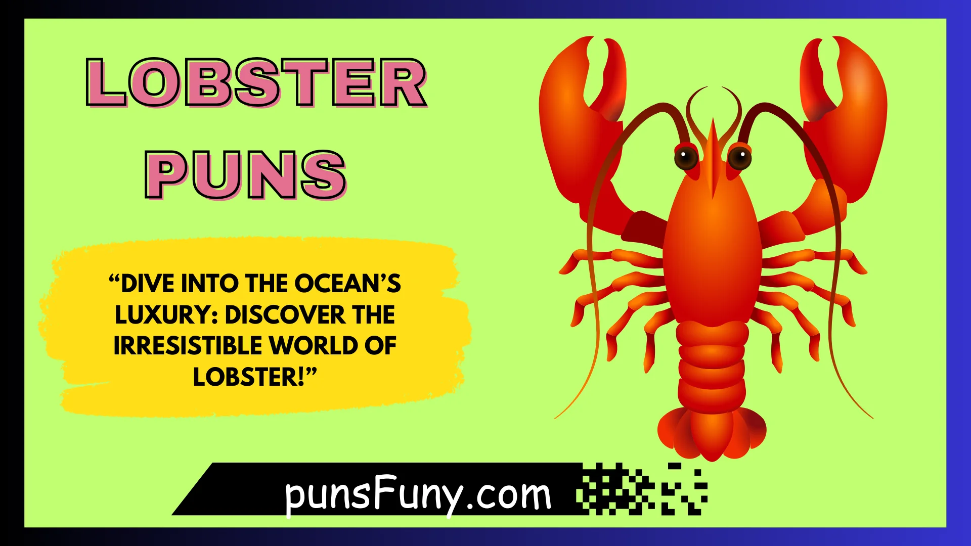 Lobster Puns
