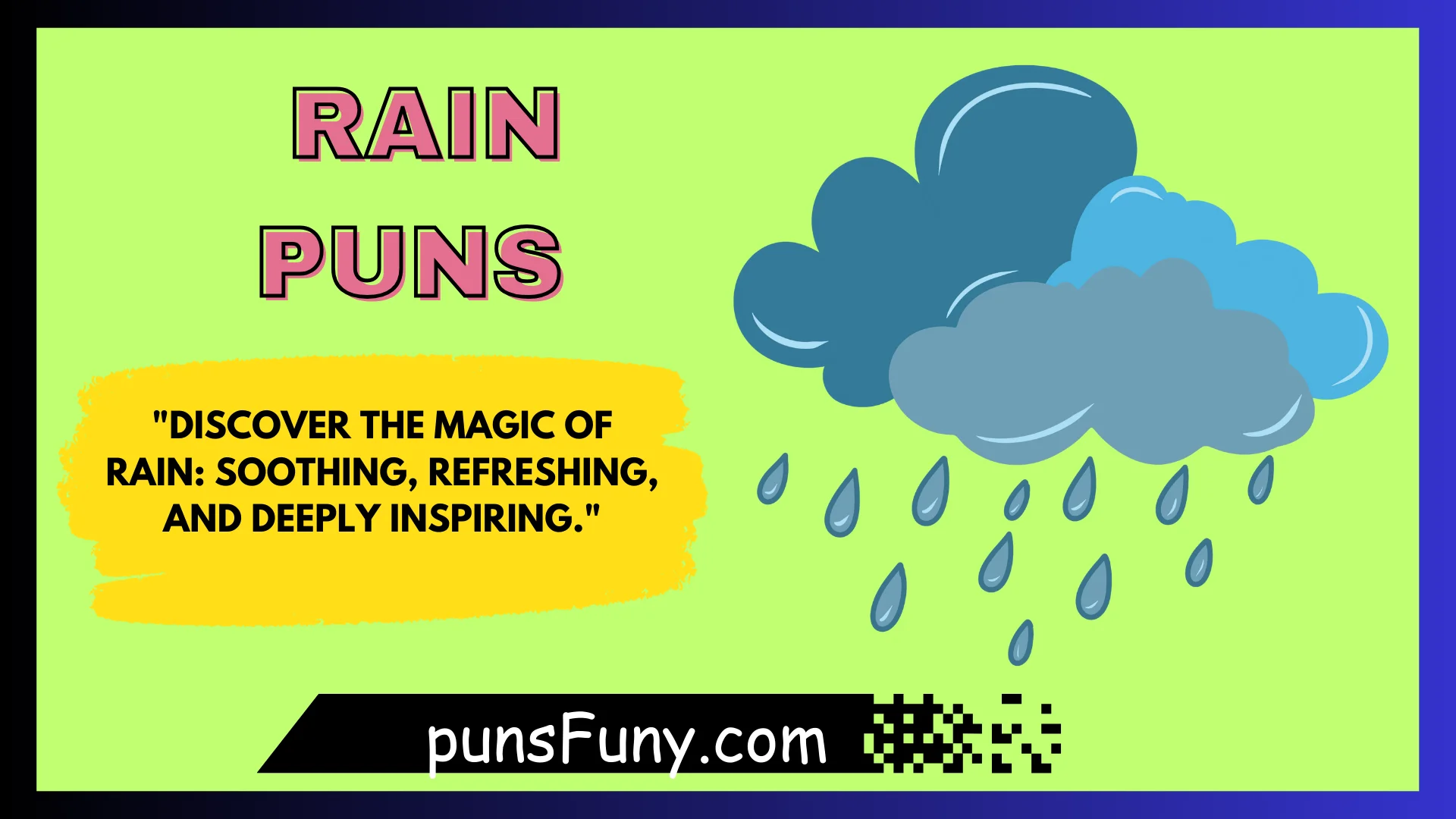Rain Puns