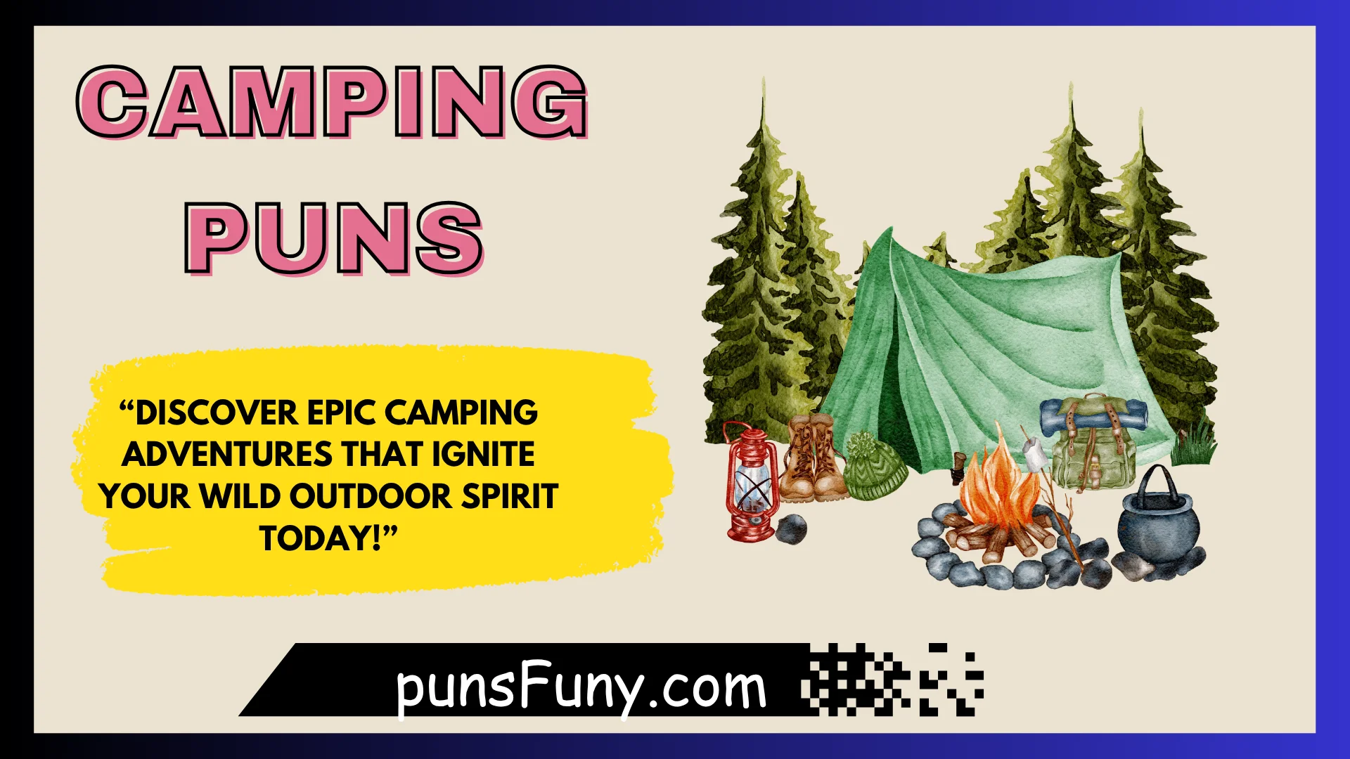Camping Puns